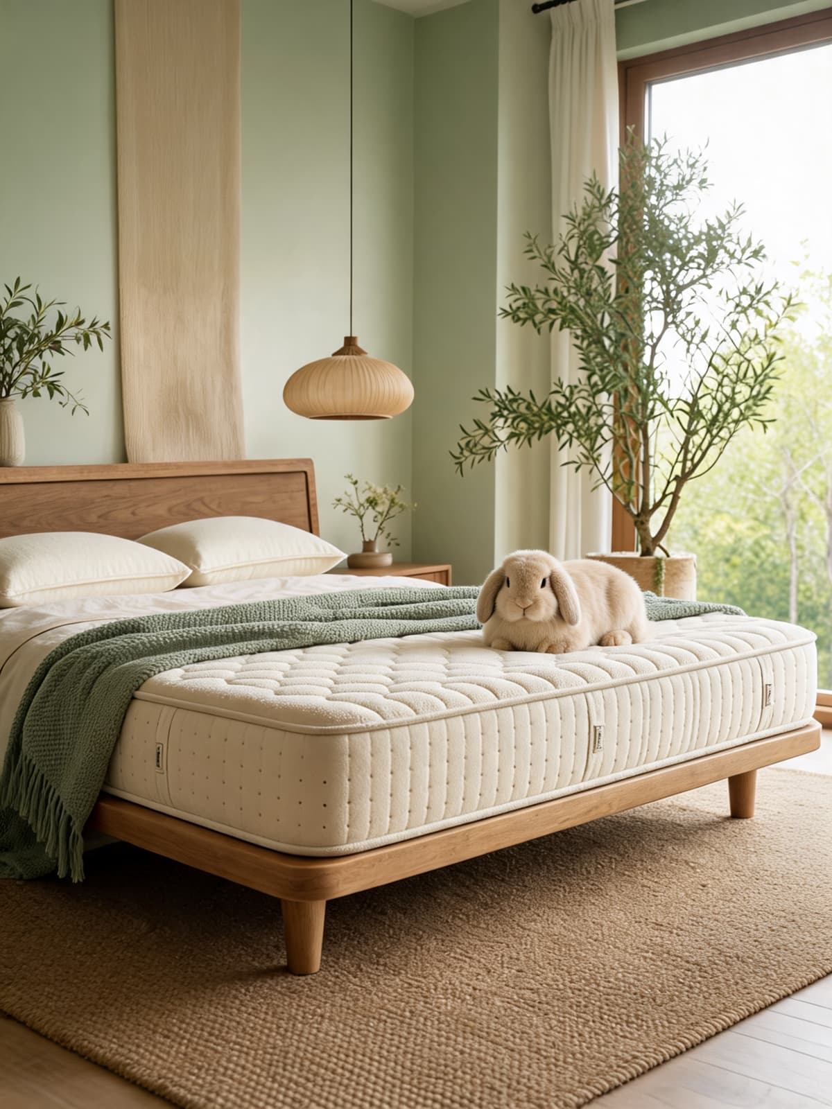 Latex Mattress — In the bedroom