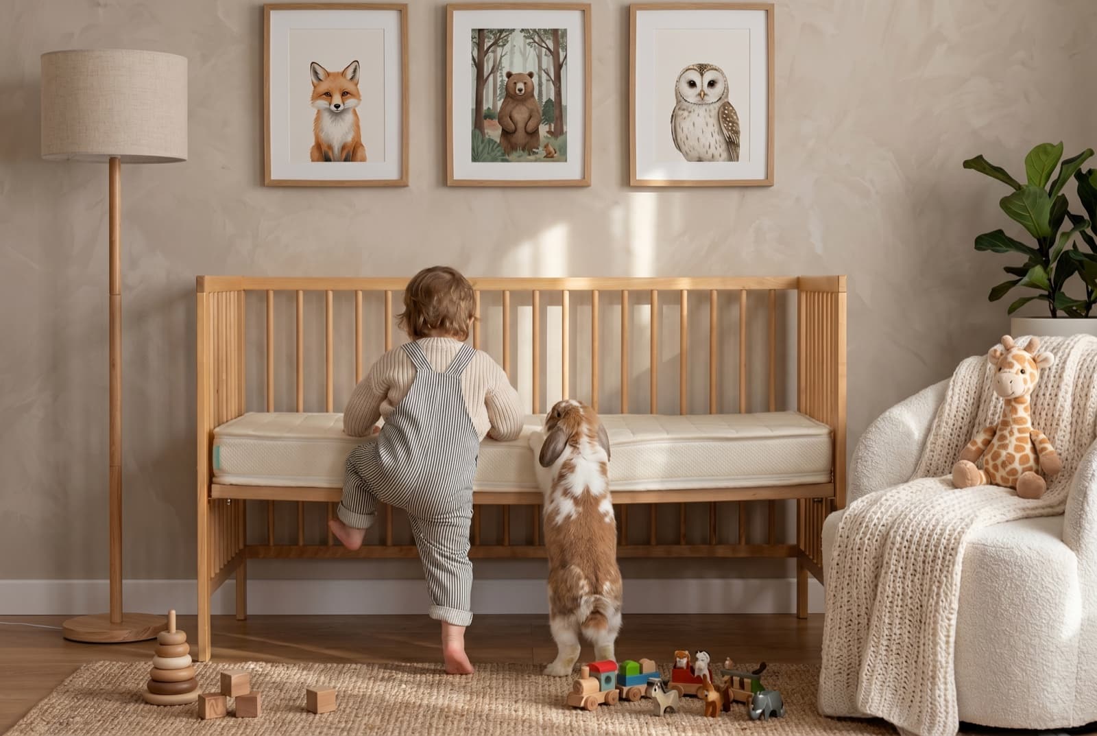 Kids Latex Mattress — Fitted in the cot
